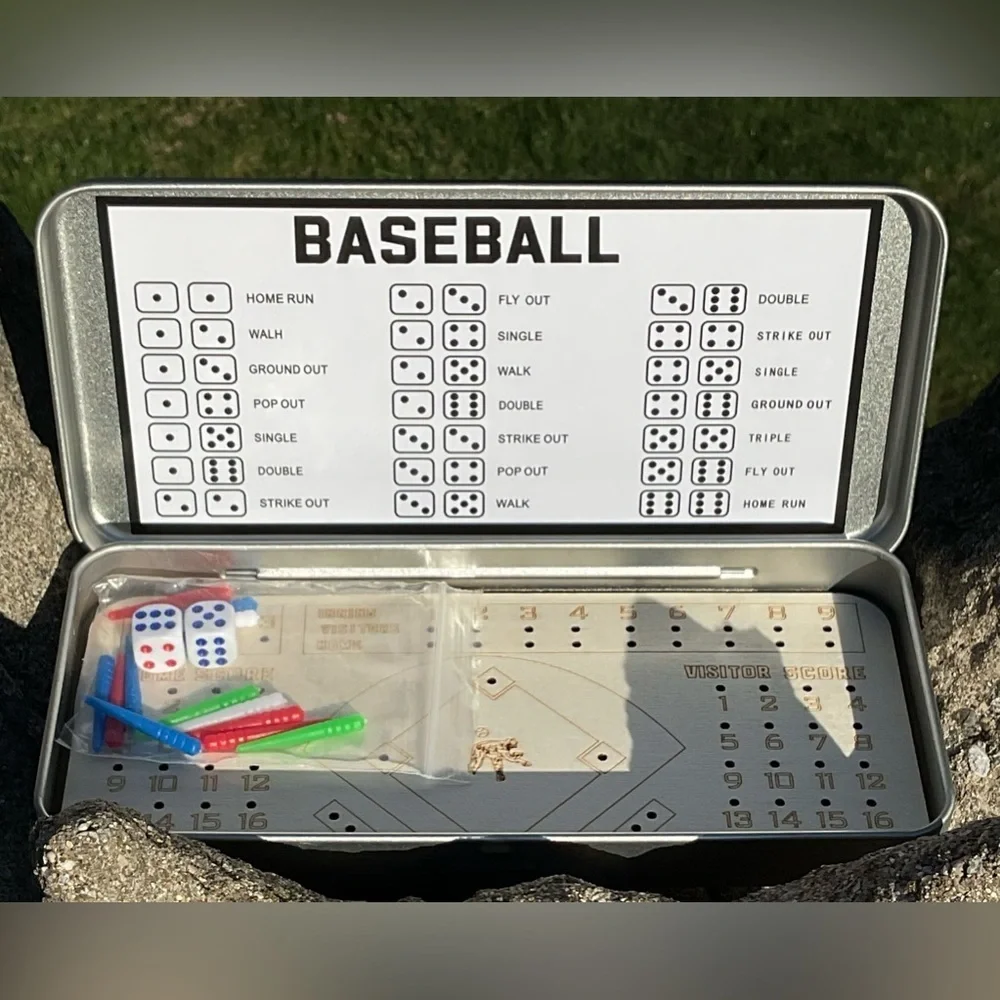 Baseball Travel Game for Anywhere, Anyhow, Anytime and Anyway You Are Going Game - Picture 2 of 4